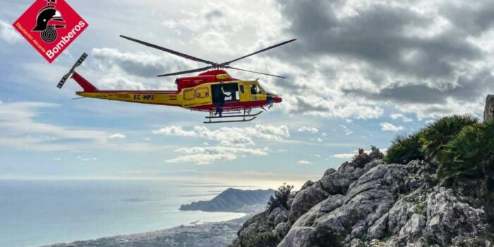 rescate en el Montgó