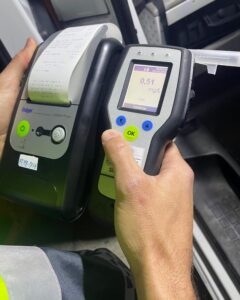 controles de alcohol y drogas en Benissa